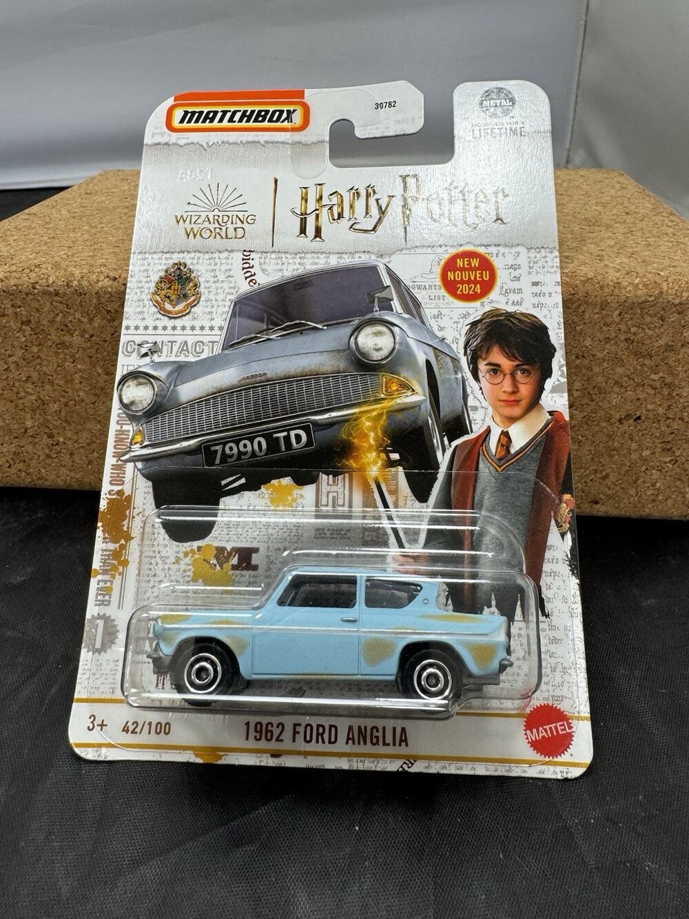 Matchbox Harry Potter 1962 Ford Anglia Blue Flying Car Wizarding World 2024 #42